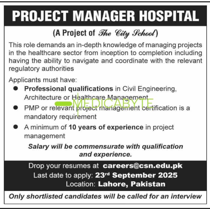 Project Manger Jobs