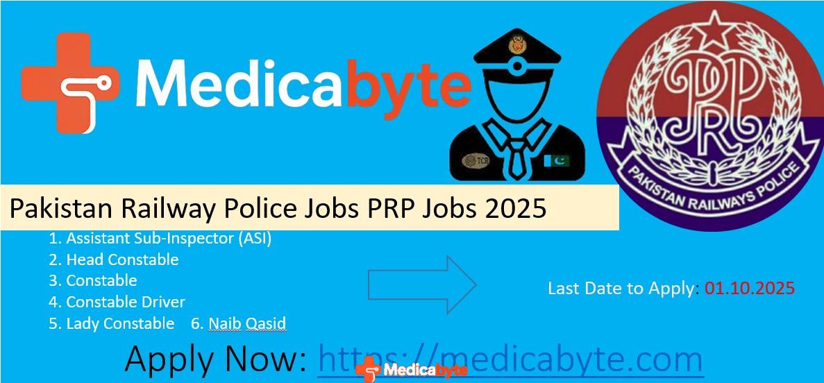 Pakistan Railway Police Jobs PRP Jobs 2025