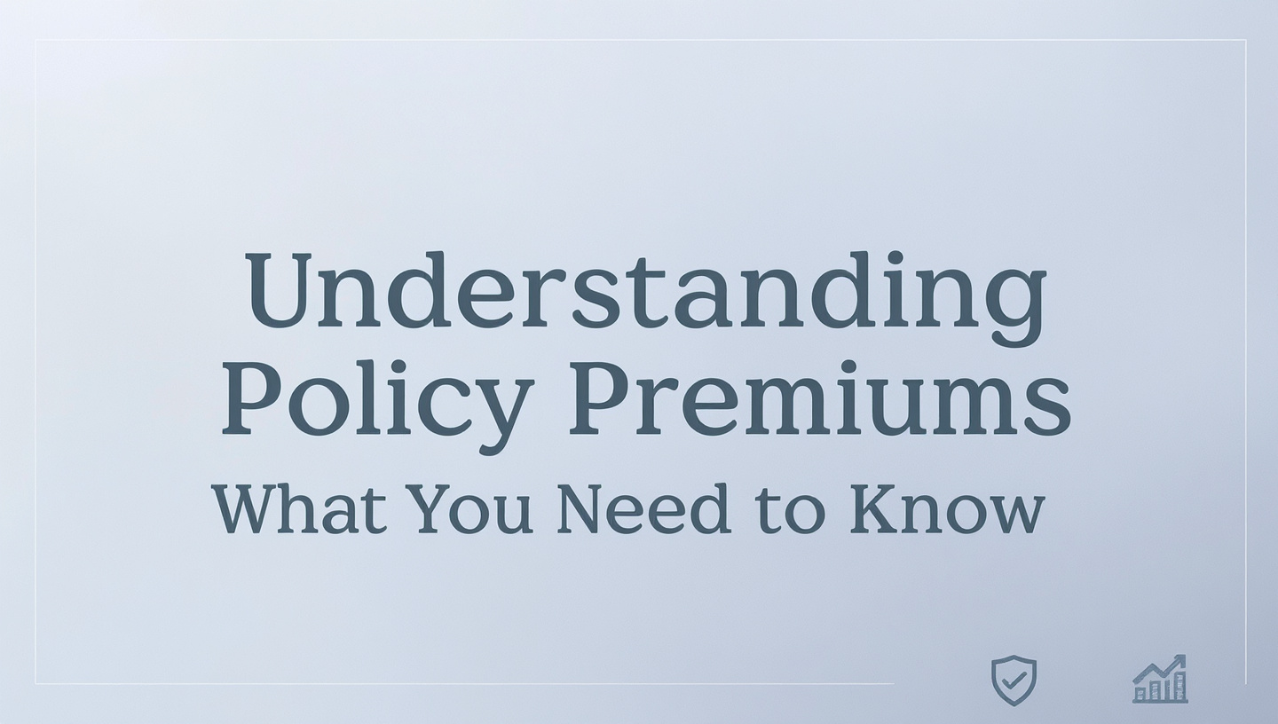 Understanding Policy Premiums