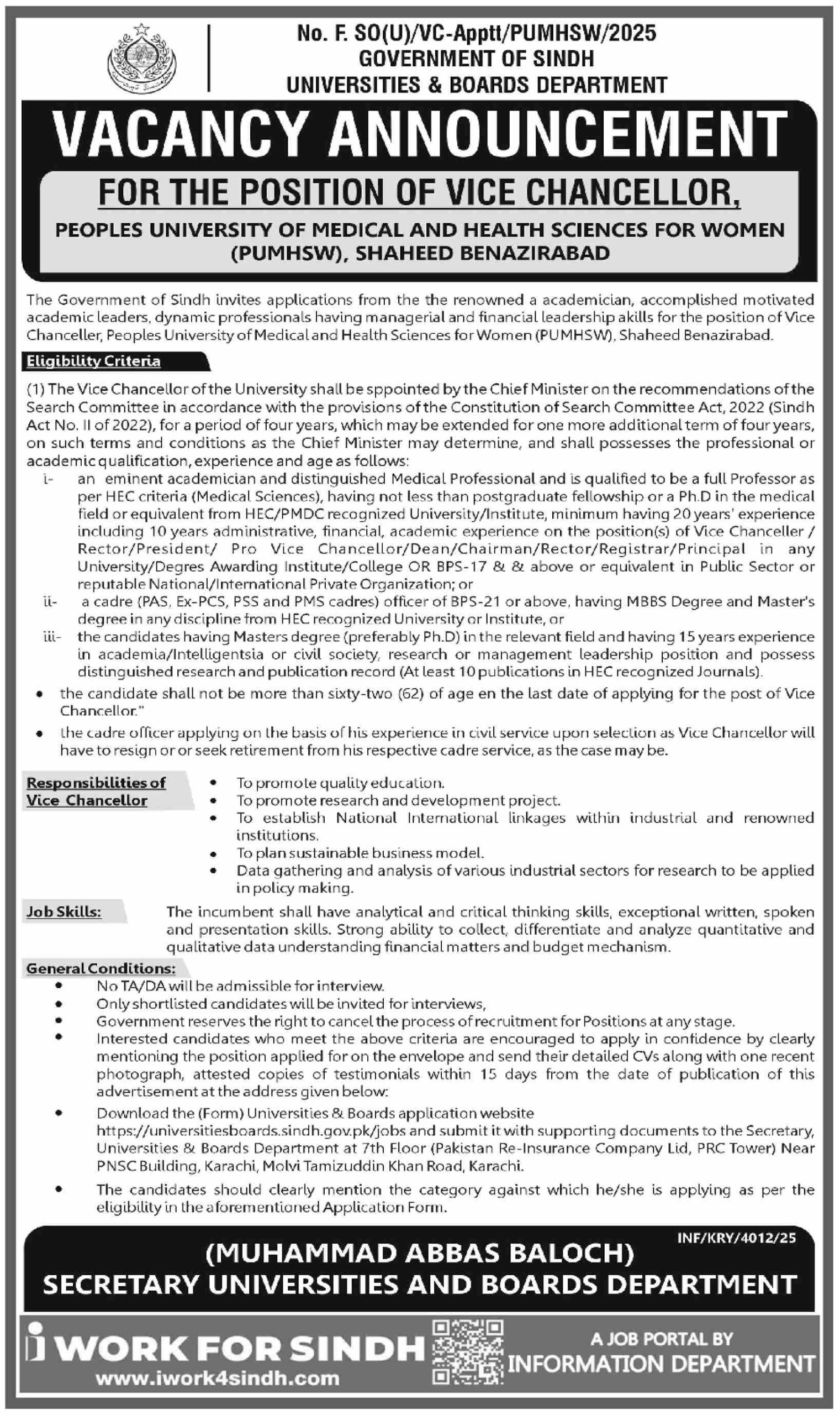Universites Board Department New Jobs 2025 through Medicabyte