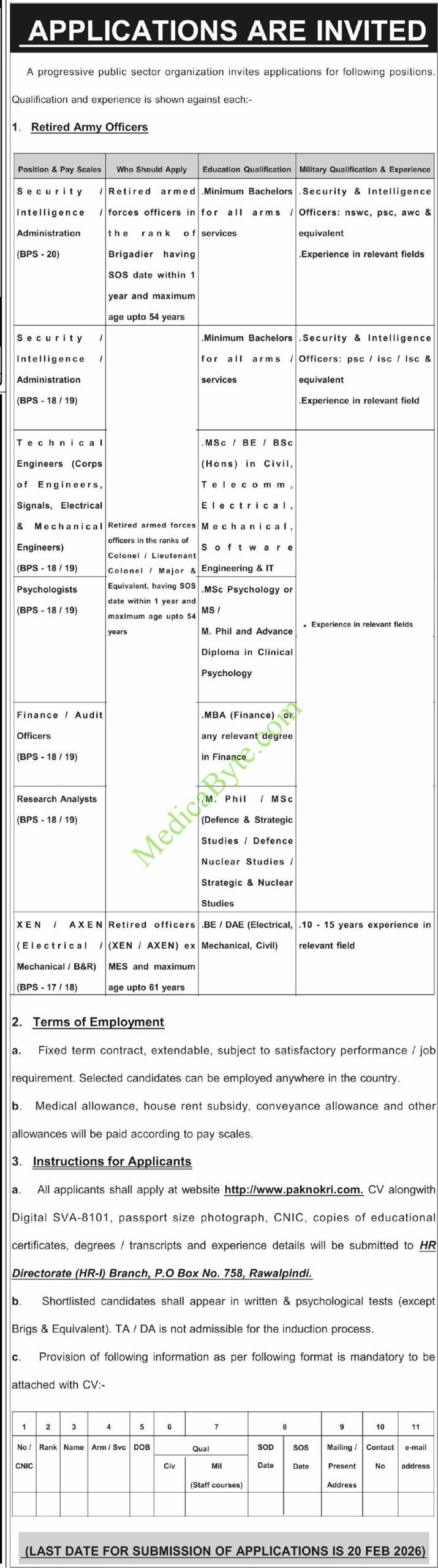 Progressive Public Sector Organization New Jobs 2026